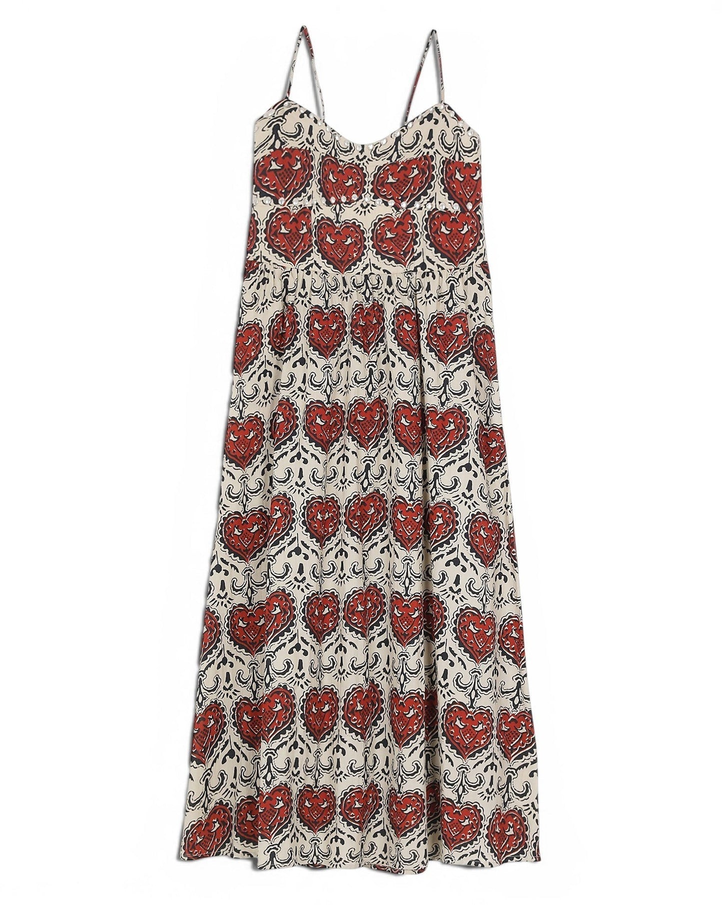 ALIX OF BOHEMIA Printed Maxi Dress Size M/L