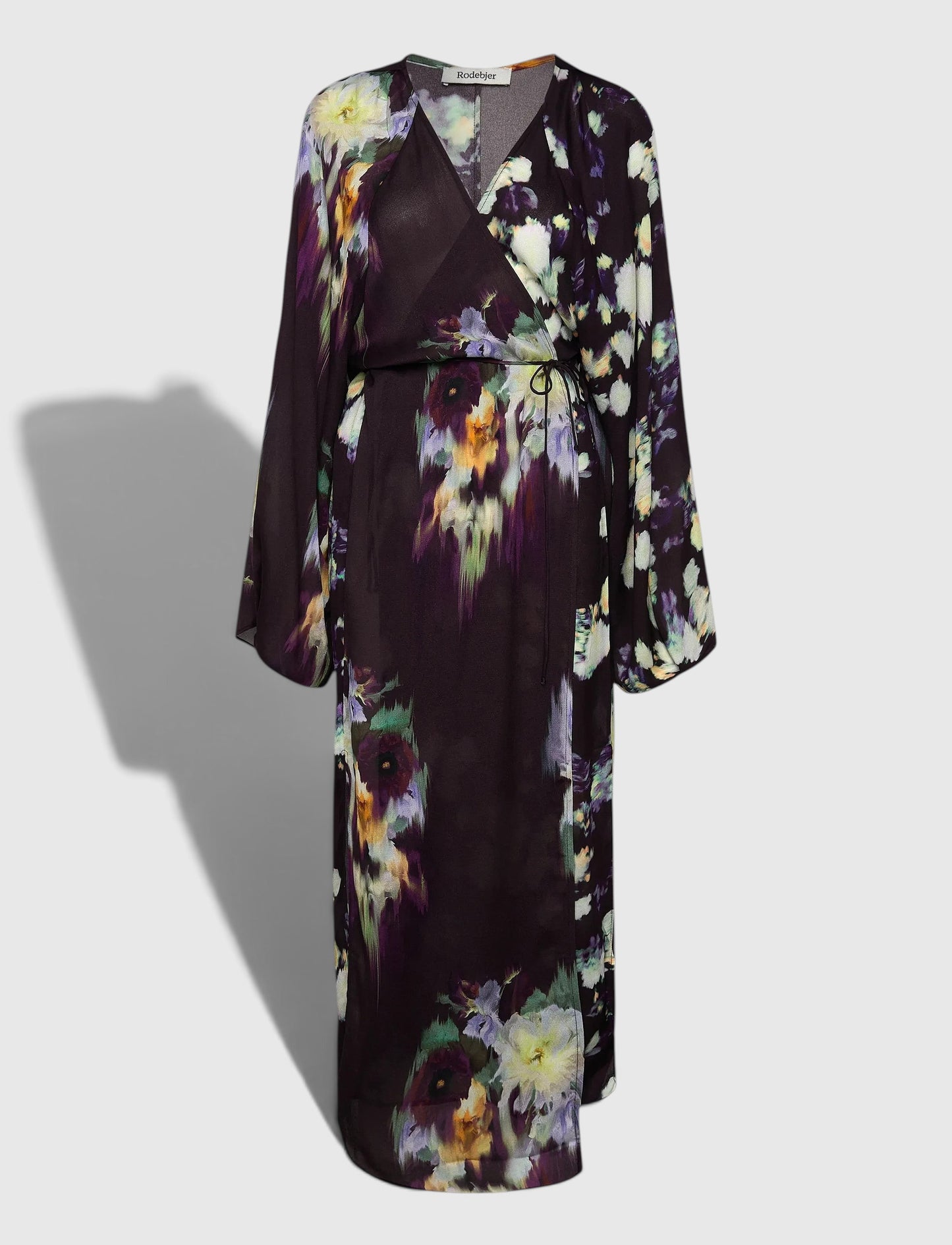 RODEBJER Floral Printed Maxi Dress Size OS