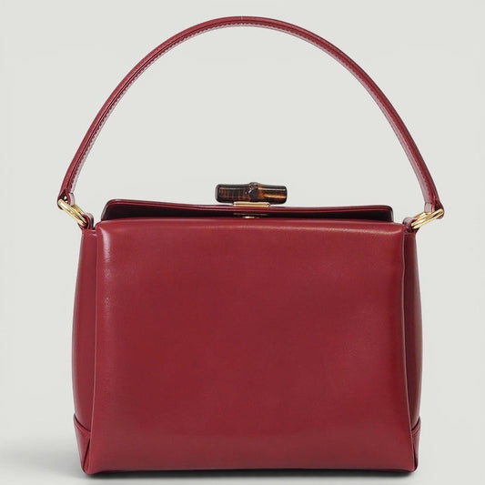 VINTAGE GUCCI Bamboo Turnlock Bag