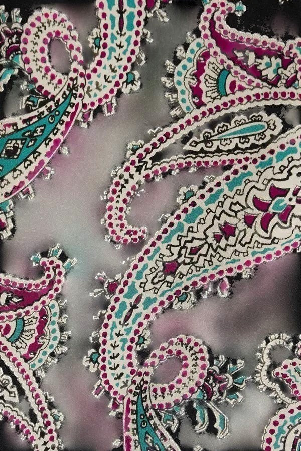ISABEL MARANT Silk Paisley Skirt Size M