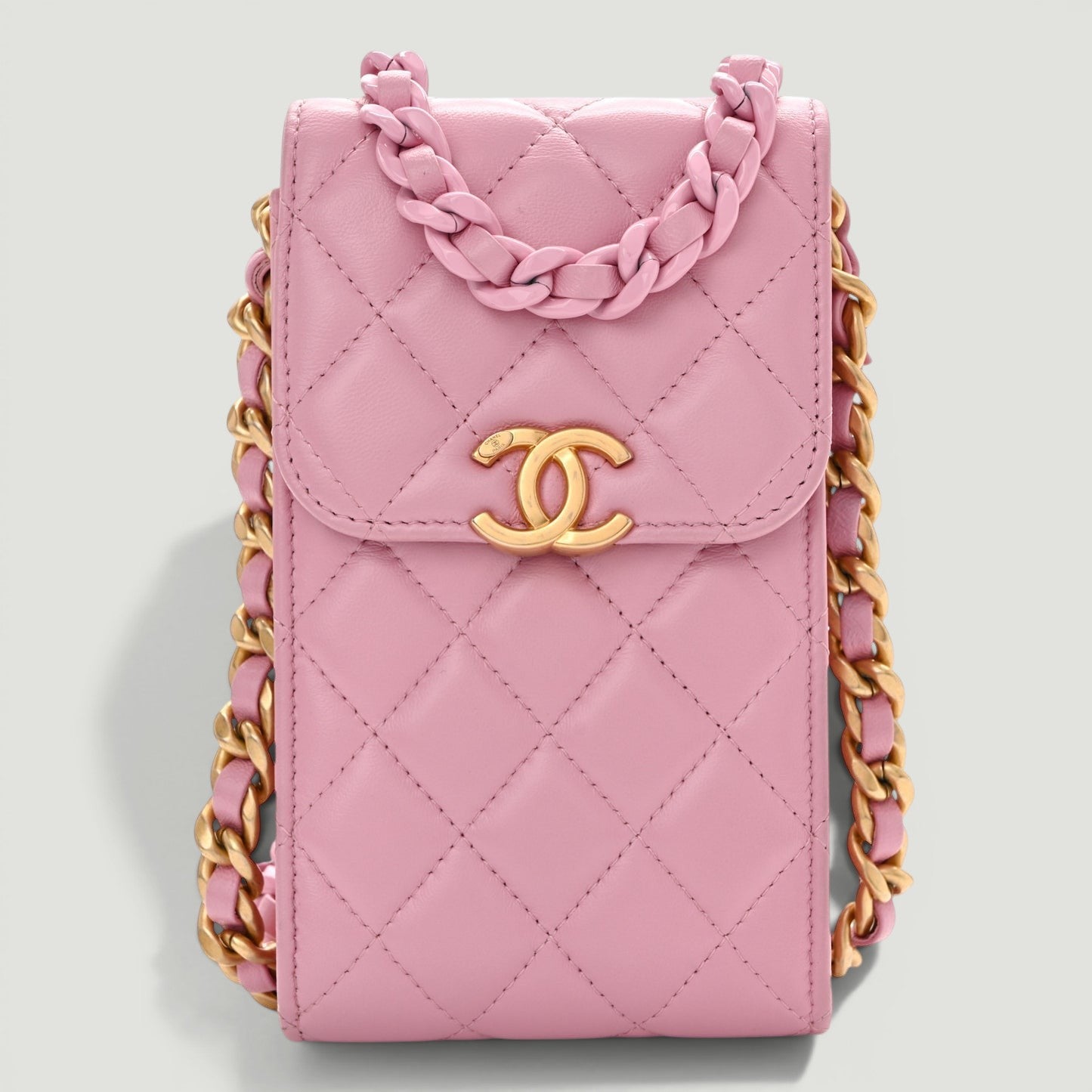 CHANEL Quilted Phone & Crossbody Bag