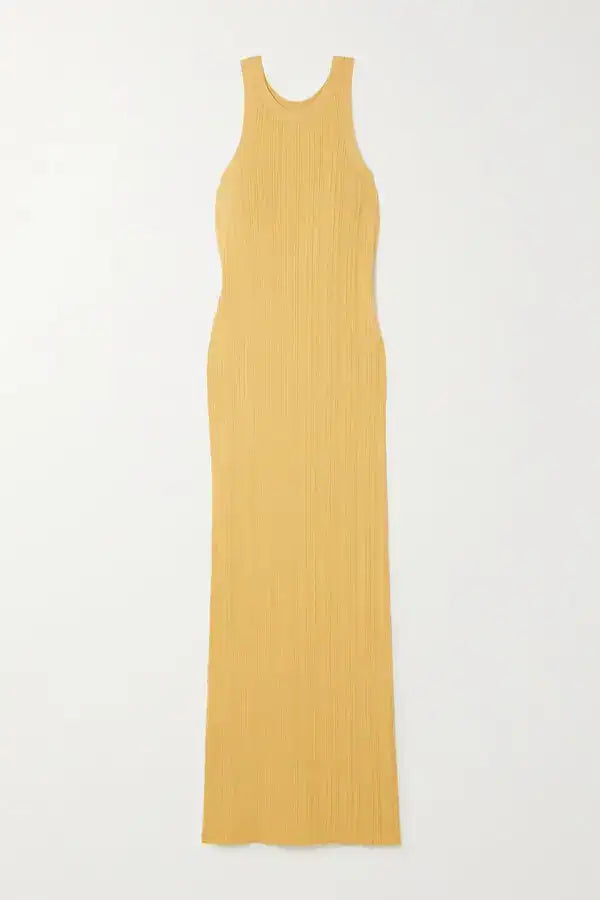 Toteme Ribbed Maxi Dress Size: S