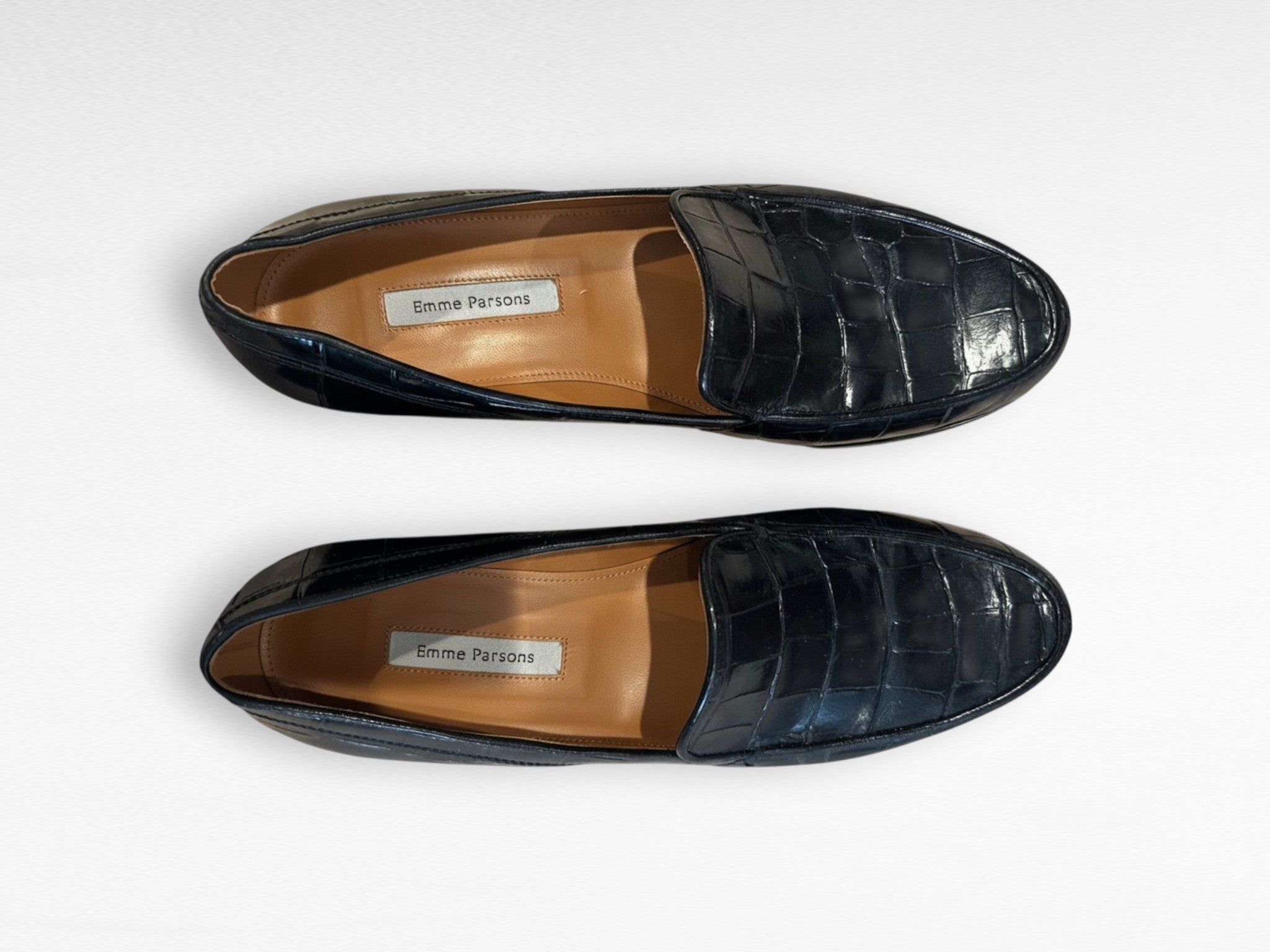 Emme Parsons Croc Loafers Size: 38.5