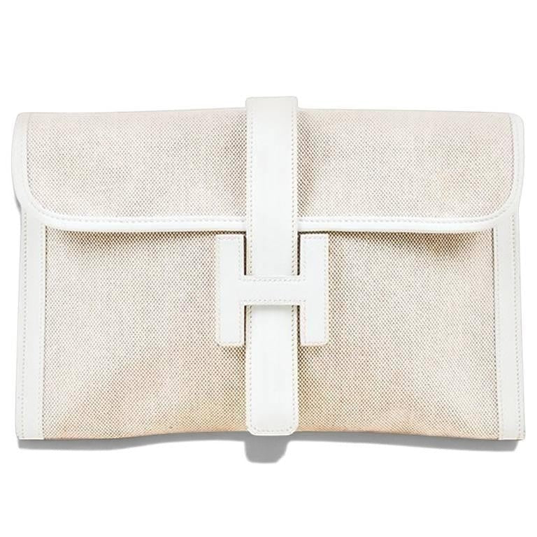Vintage Hermes Jige Clutch