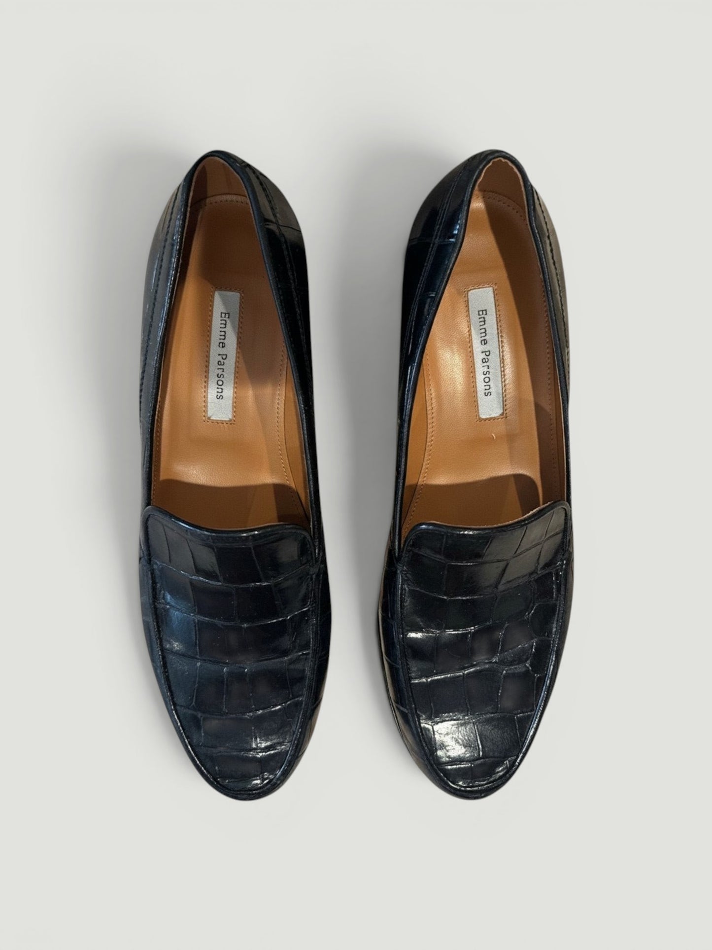 Emme Parsons Croc Loafers Size: 38.5