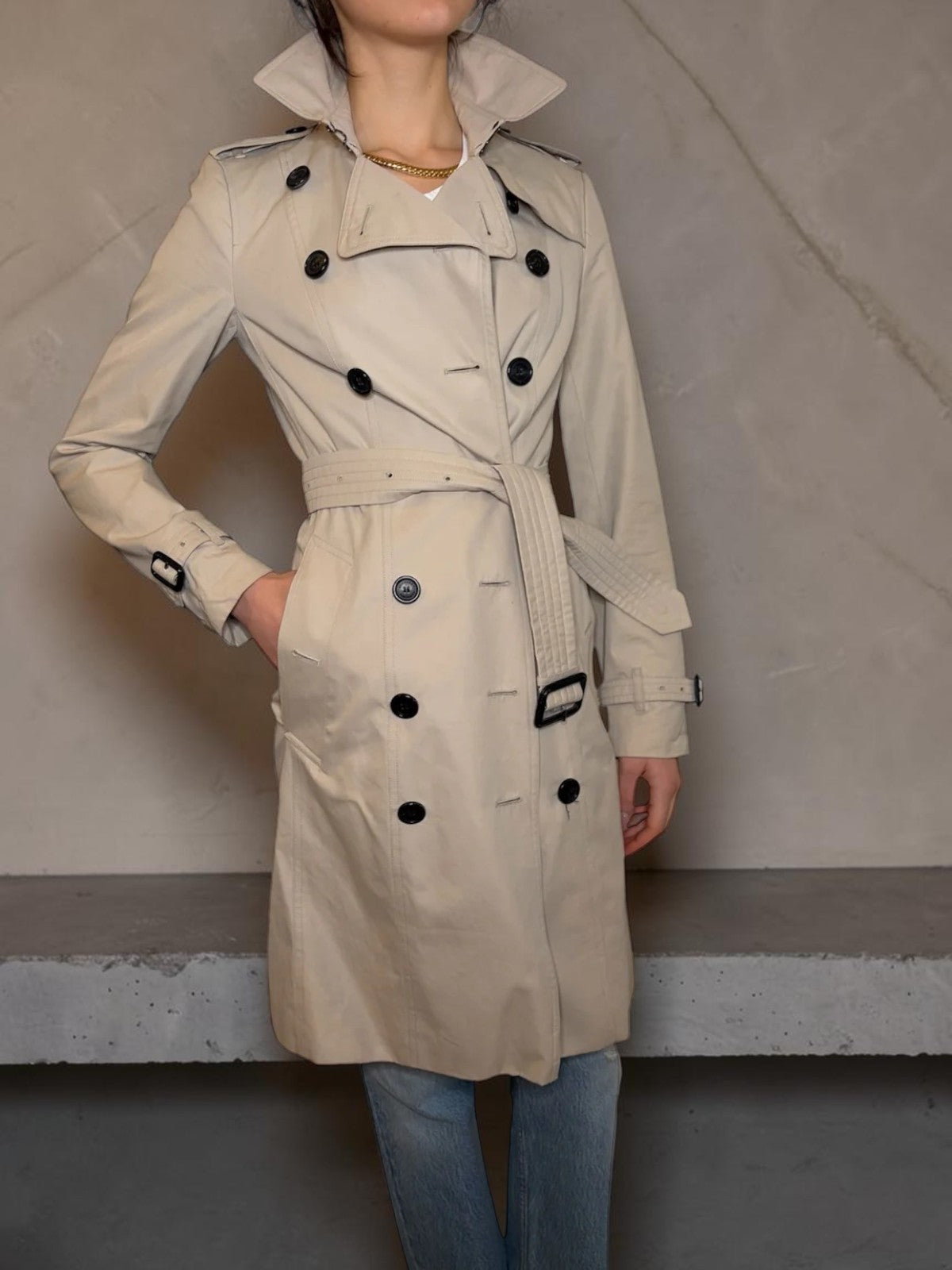 Burberry Sandringham Trench SIZE XS