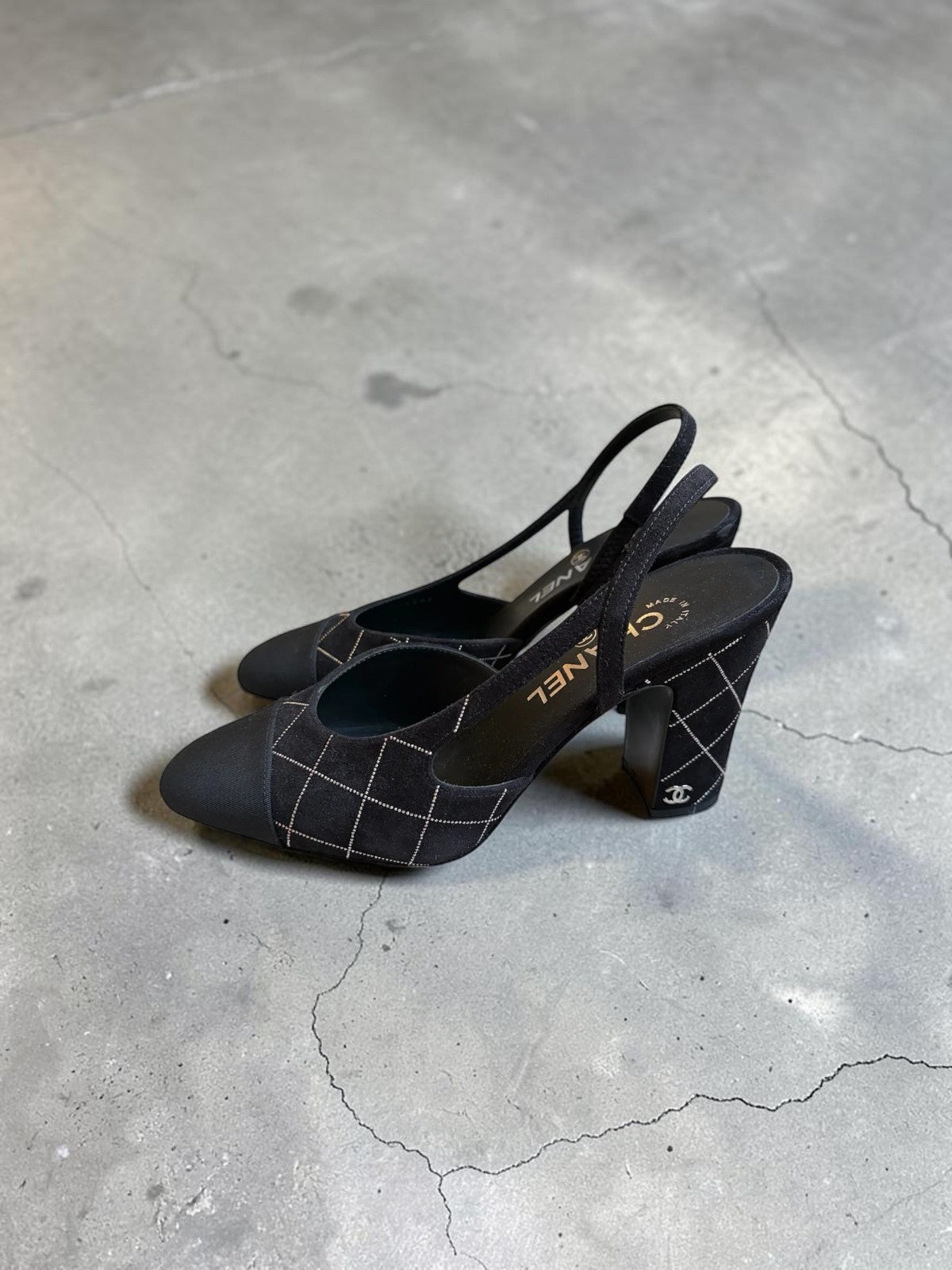 2025 Chanel Slingback Pumps SIZE 37