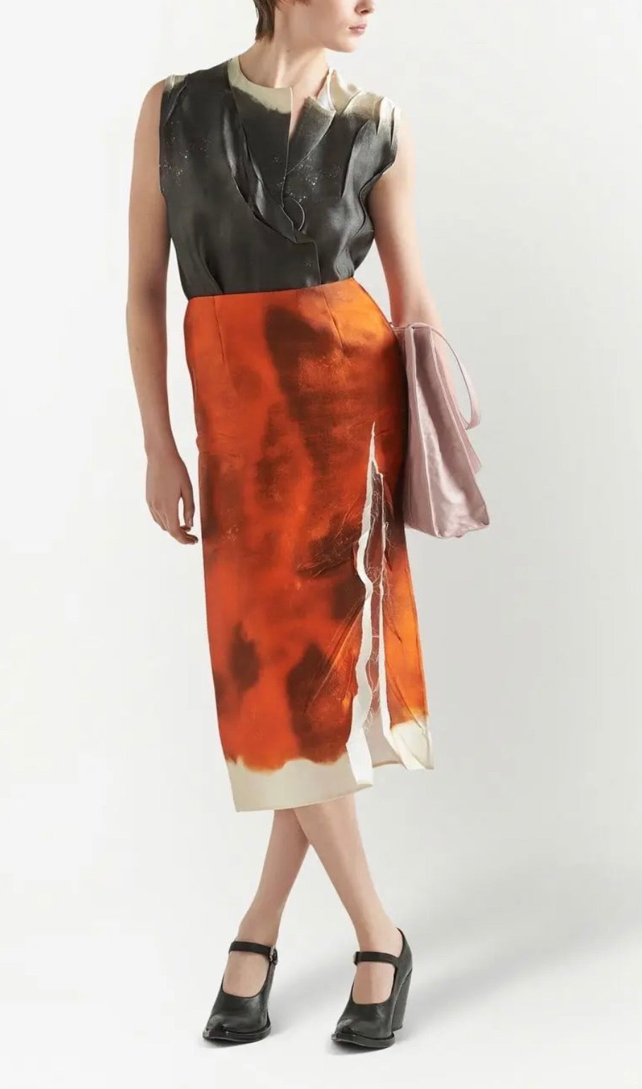 Prada Silk Skirt Size: XS/S