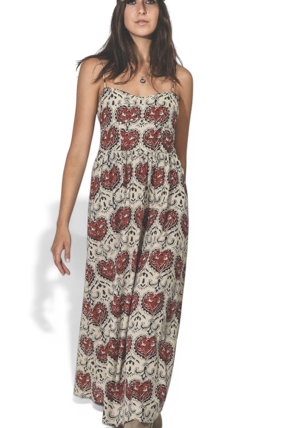 ALIX OF BOHEMIA Printed Maxi Dress Size M/L