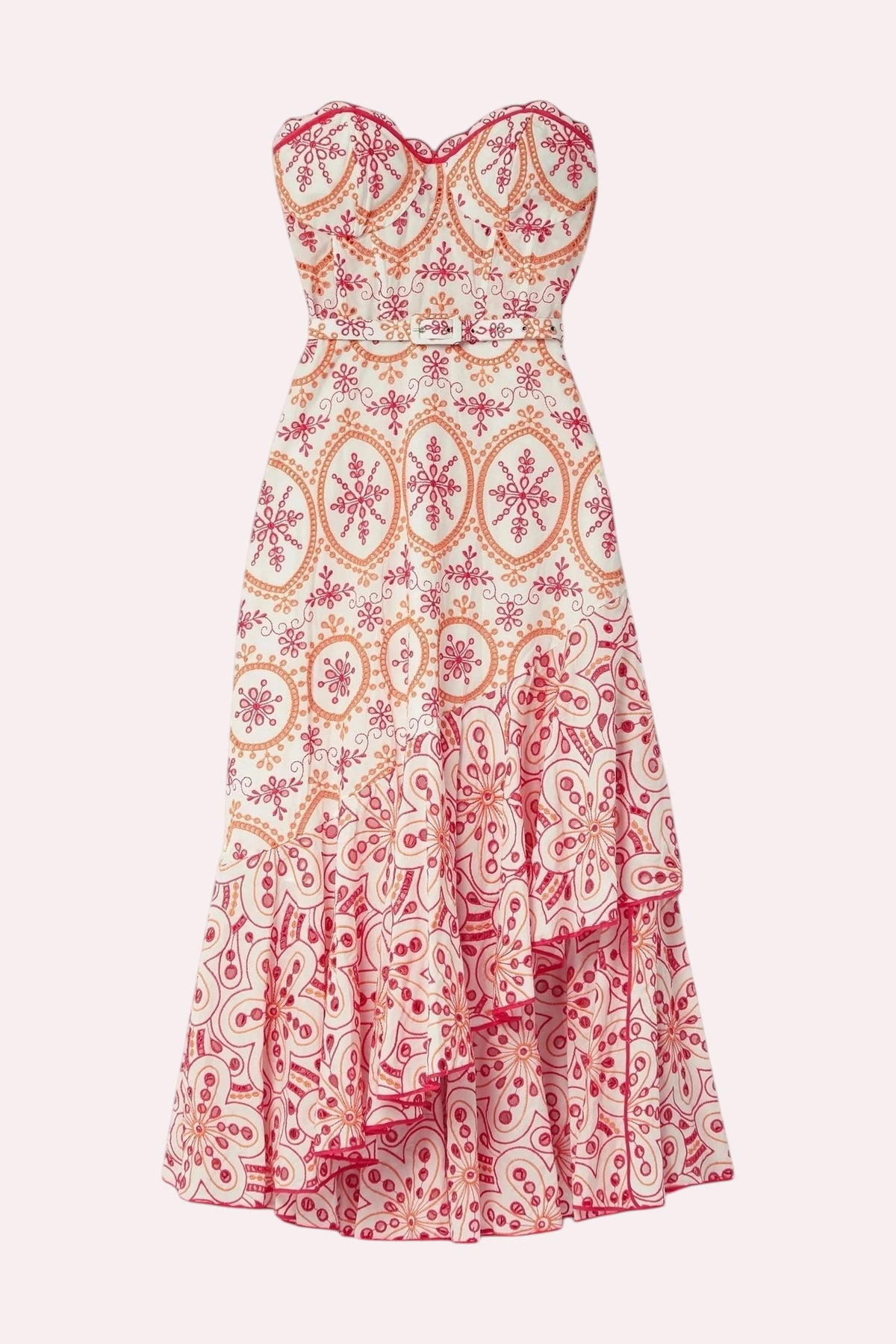 CHARO RUIZ Strapless Midi Dress Size M