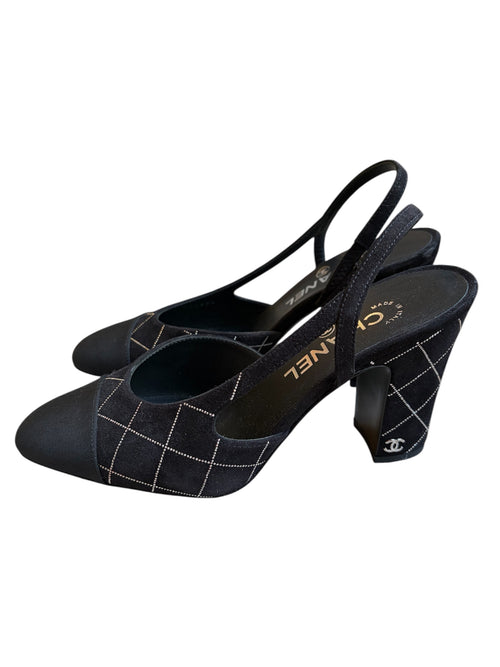 2025 Chanel Slingback Pumps SIZE 37
