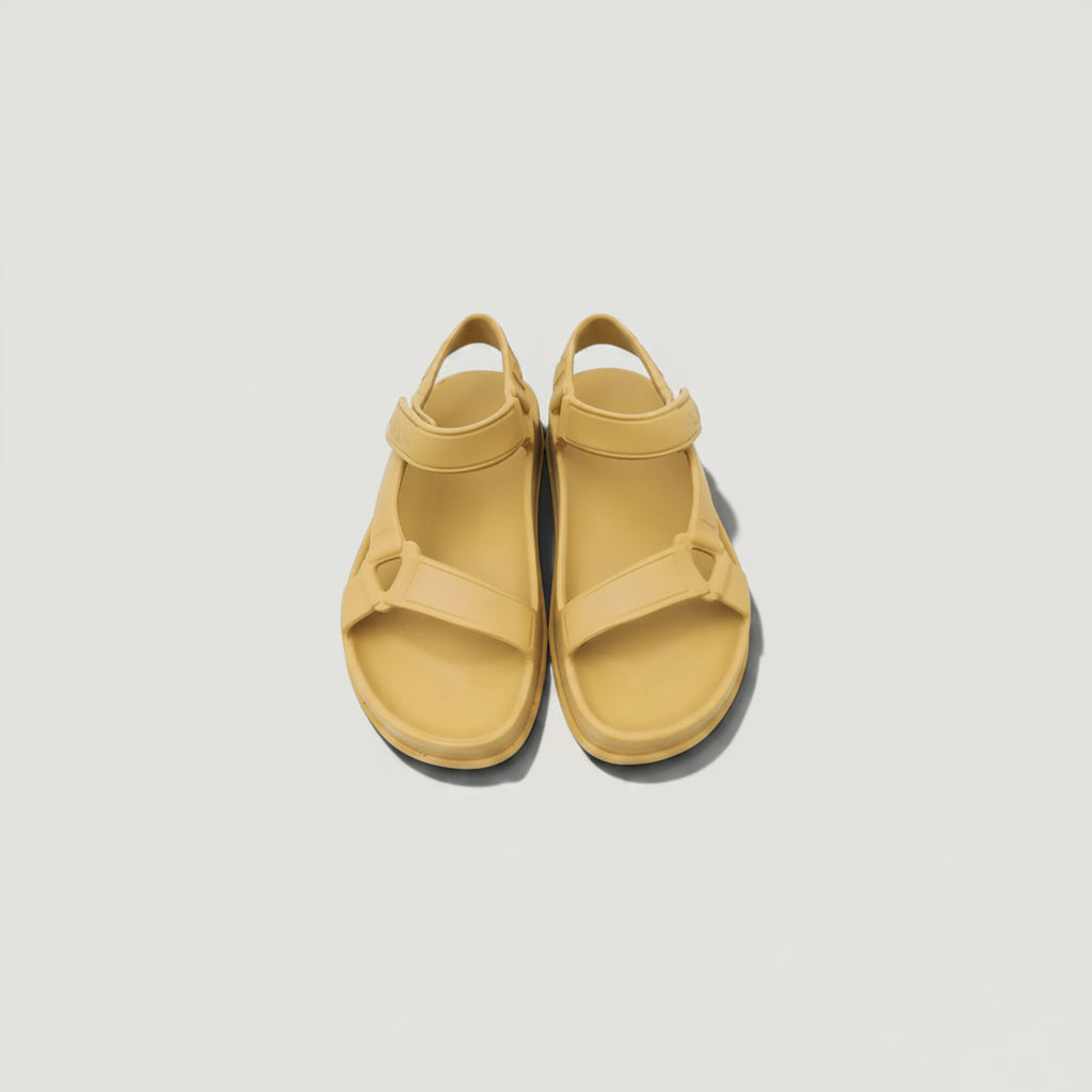 FENDI Logo Rubber Sandals SIZE 36
