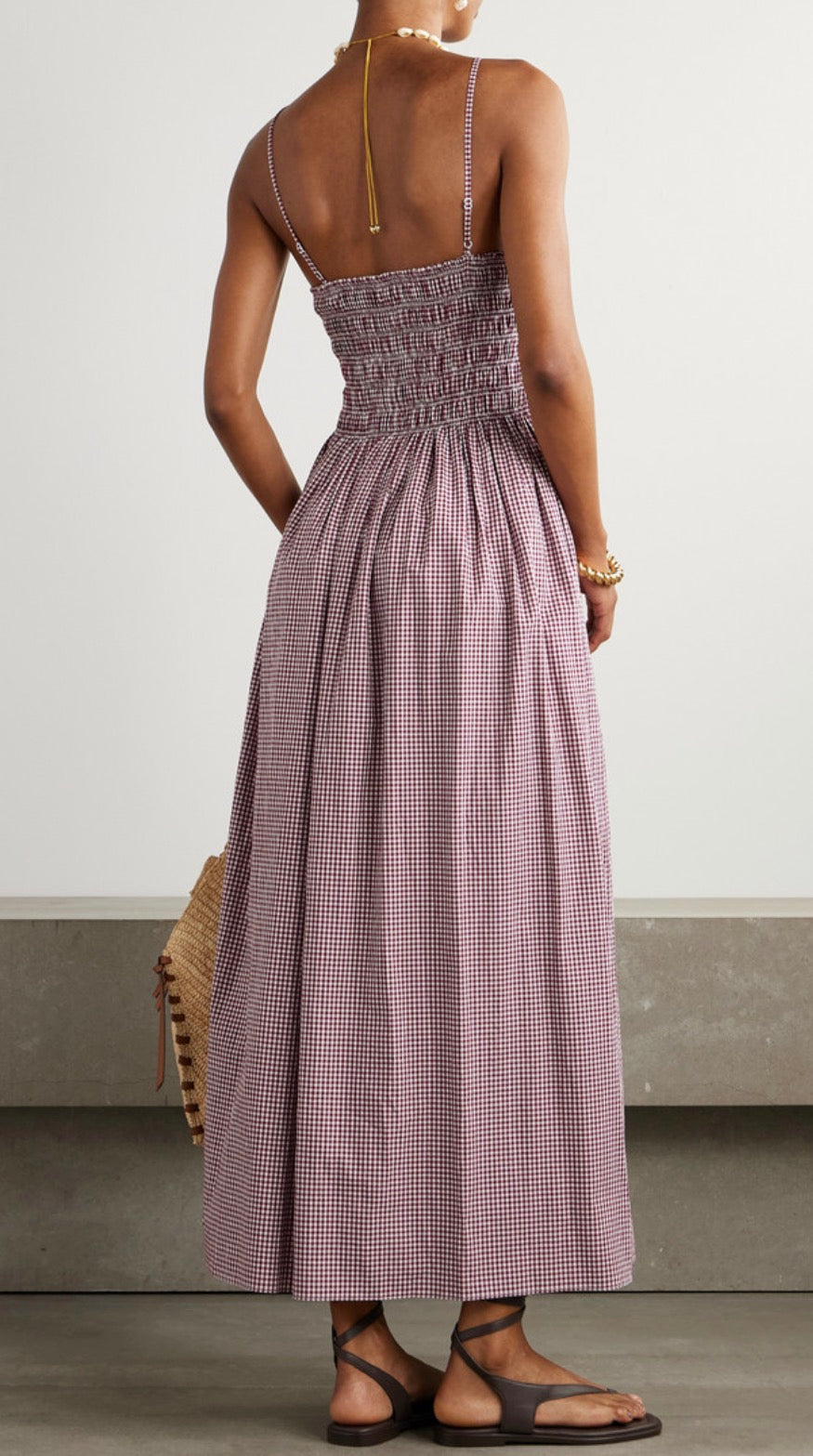 Faithfull Gingham Dress Size: M