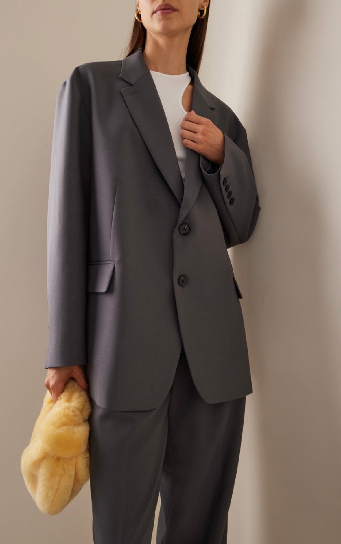 The Frankie Shop Bea Single Breasted Blazer SIZE SMALL