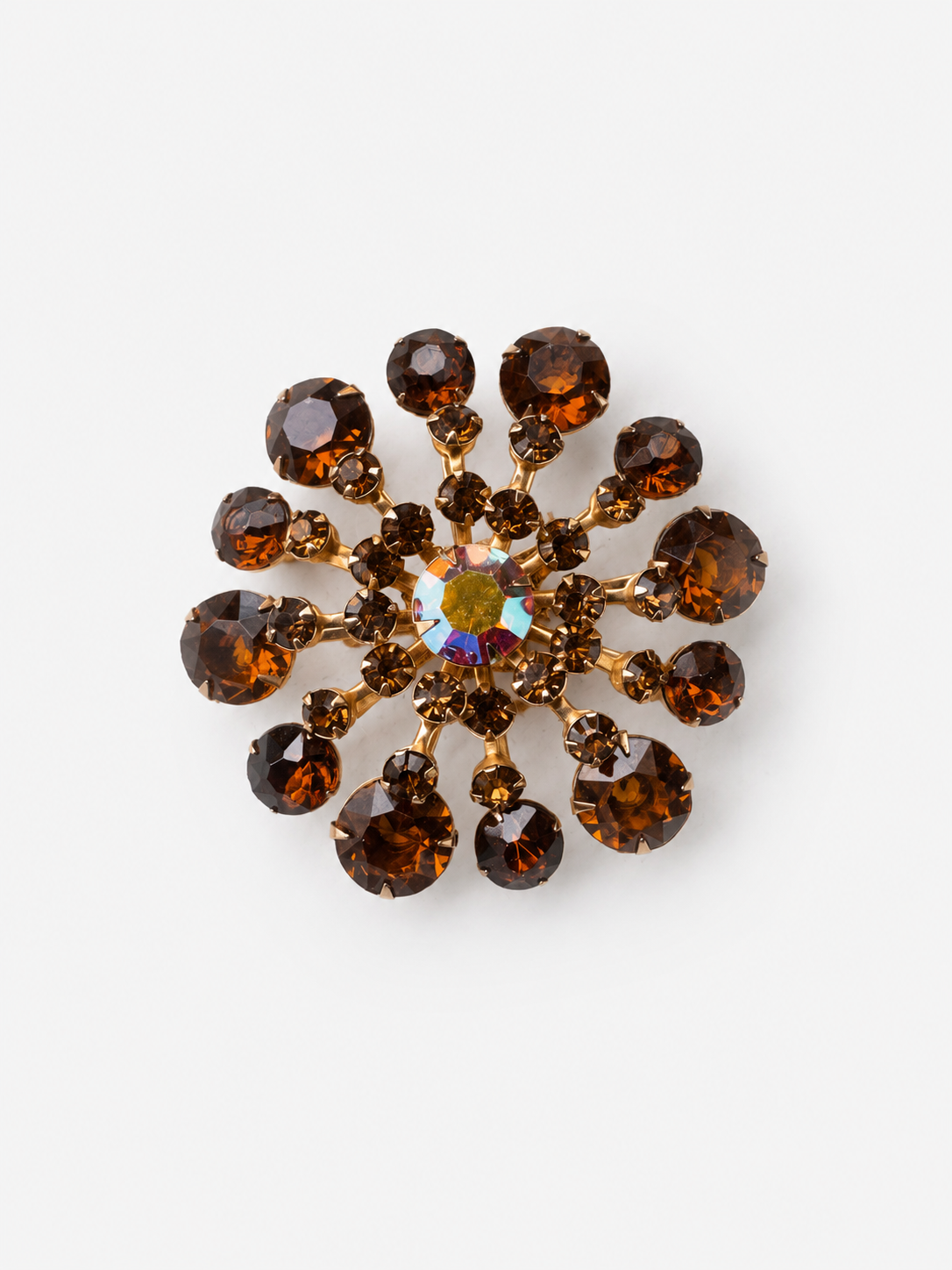Vintage Rhinestone Brooch