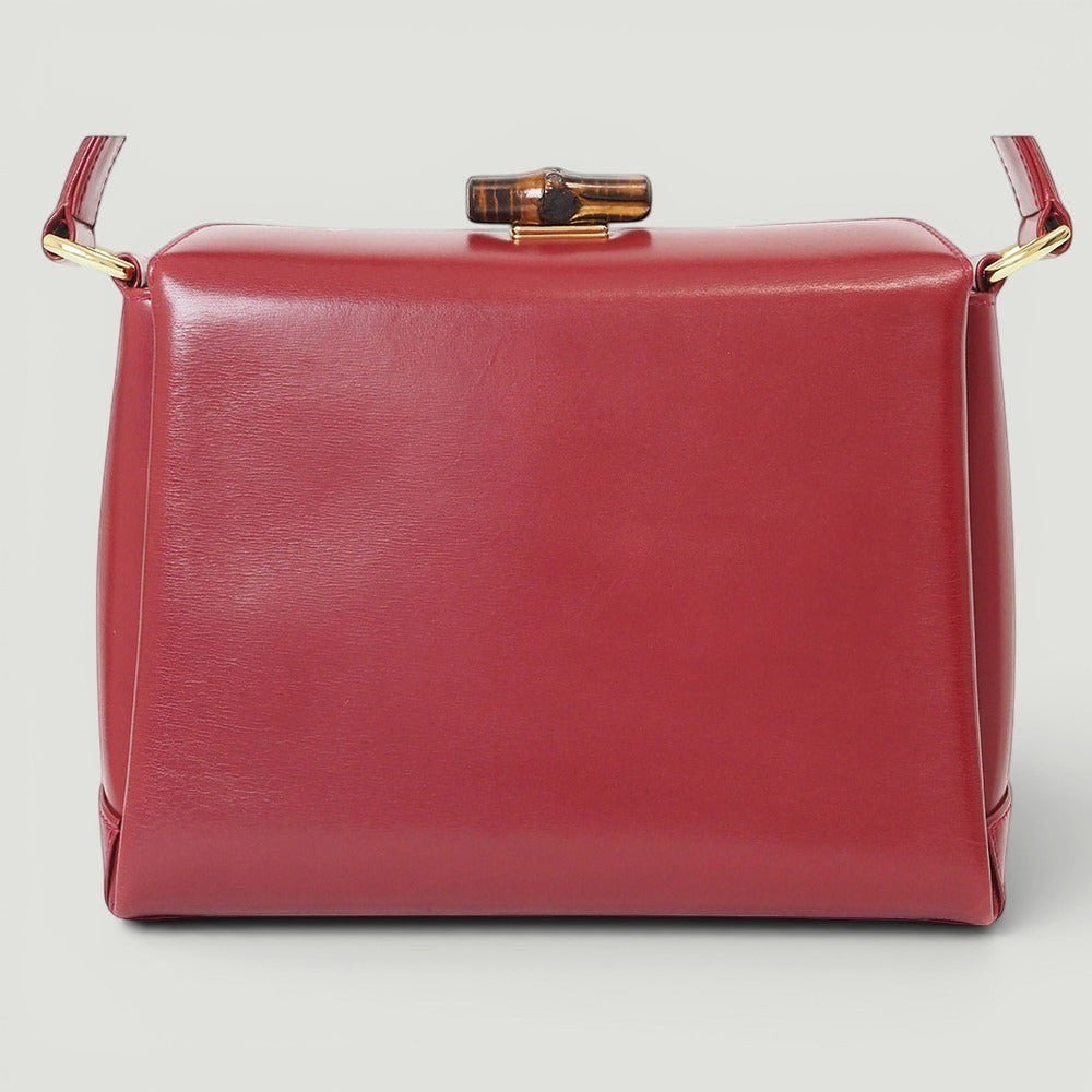 VINTAGE GUCCI Bamboo Turnlock Bag