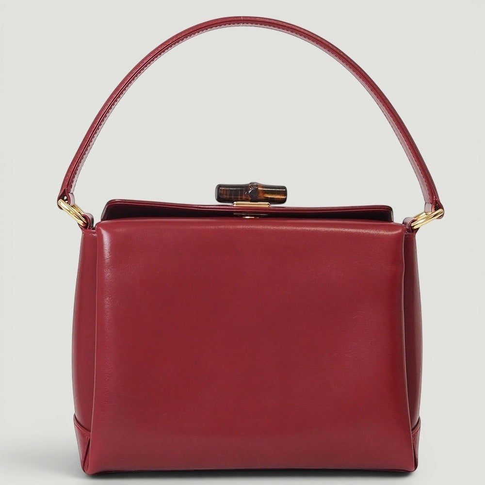 VINTAGE GUCCI Bamboo Turnlock Bag