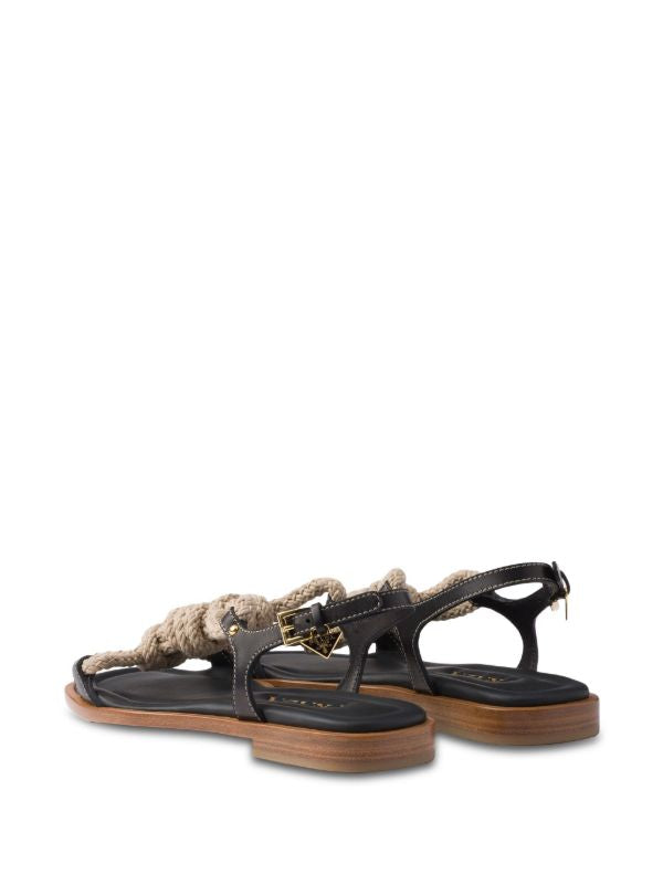 Prada Rope Sandal Size: 37