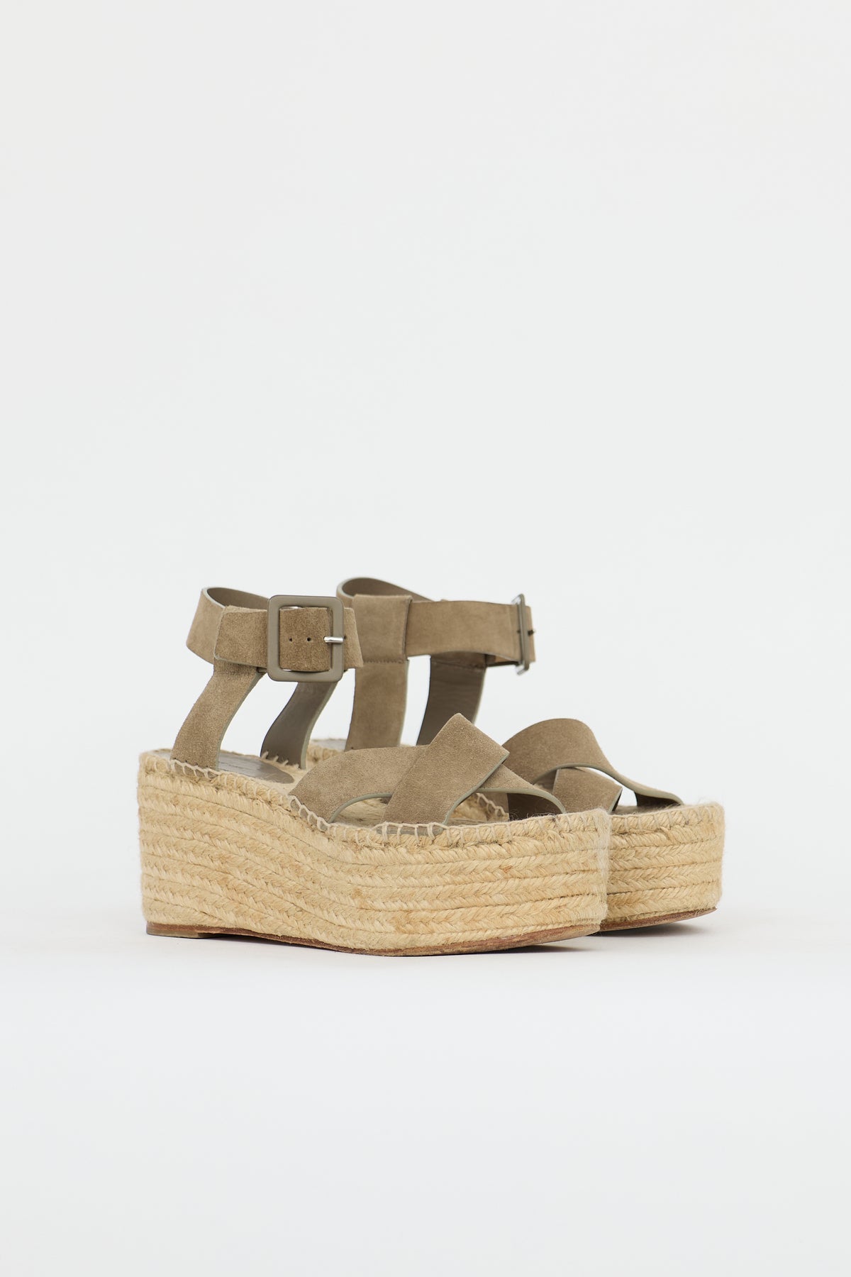 Celine Suede Espadrille Size: 40