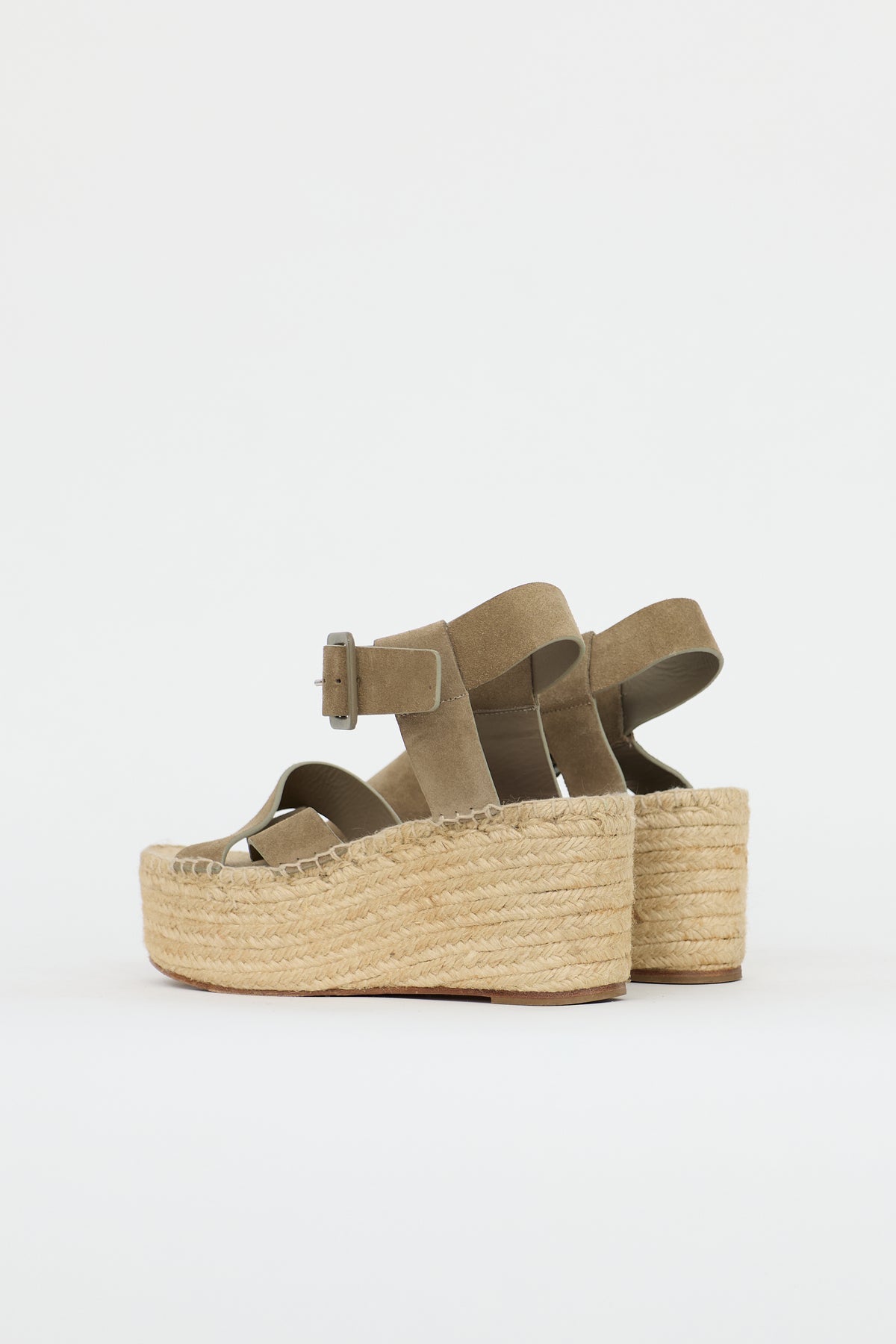 Celine Suede Espadrille Size: 40