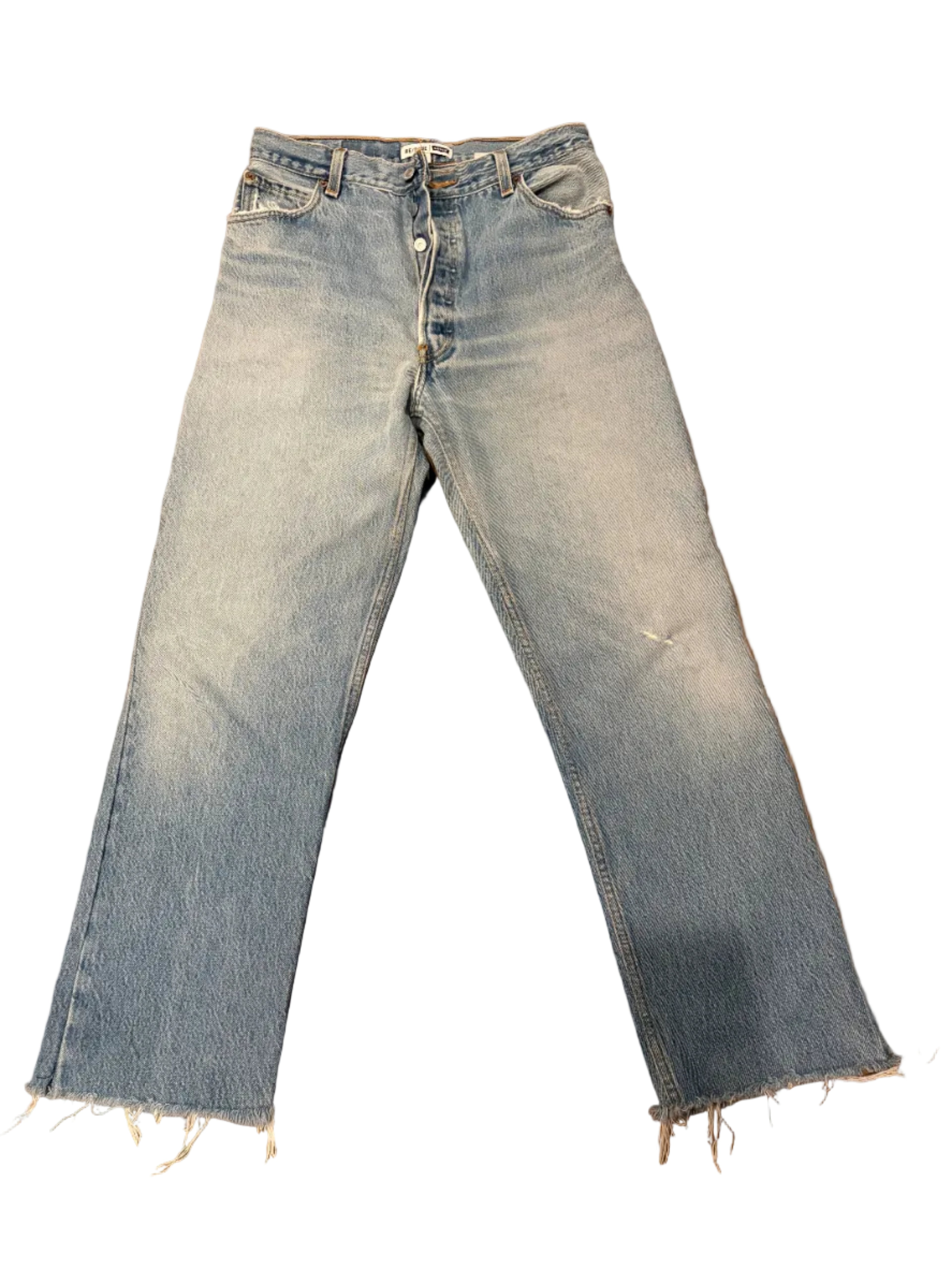 Vintage Levis X ReDone Straight Leg Crop SIZE 26