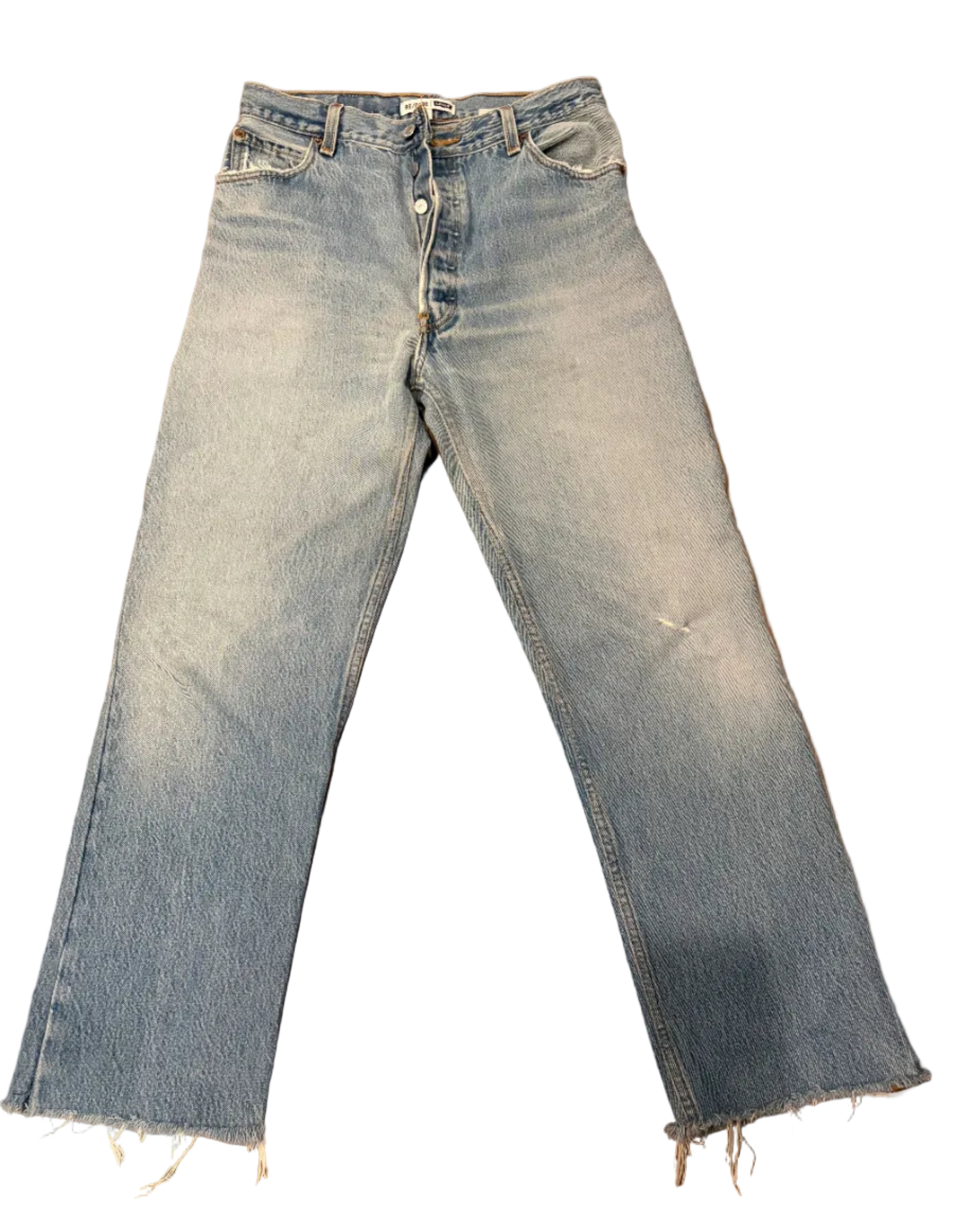Vintage Levis X ReDone Straight Leg Crop SIZE XS, W25
