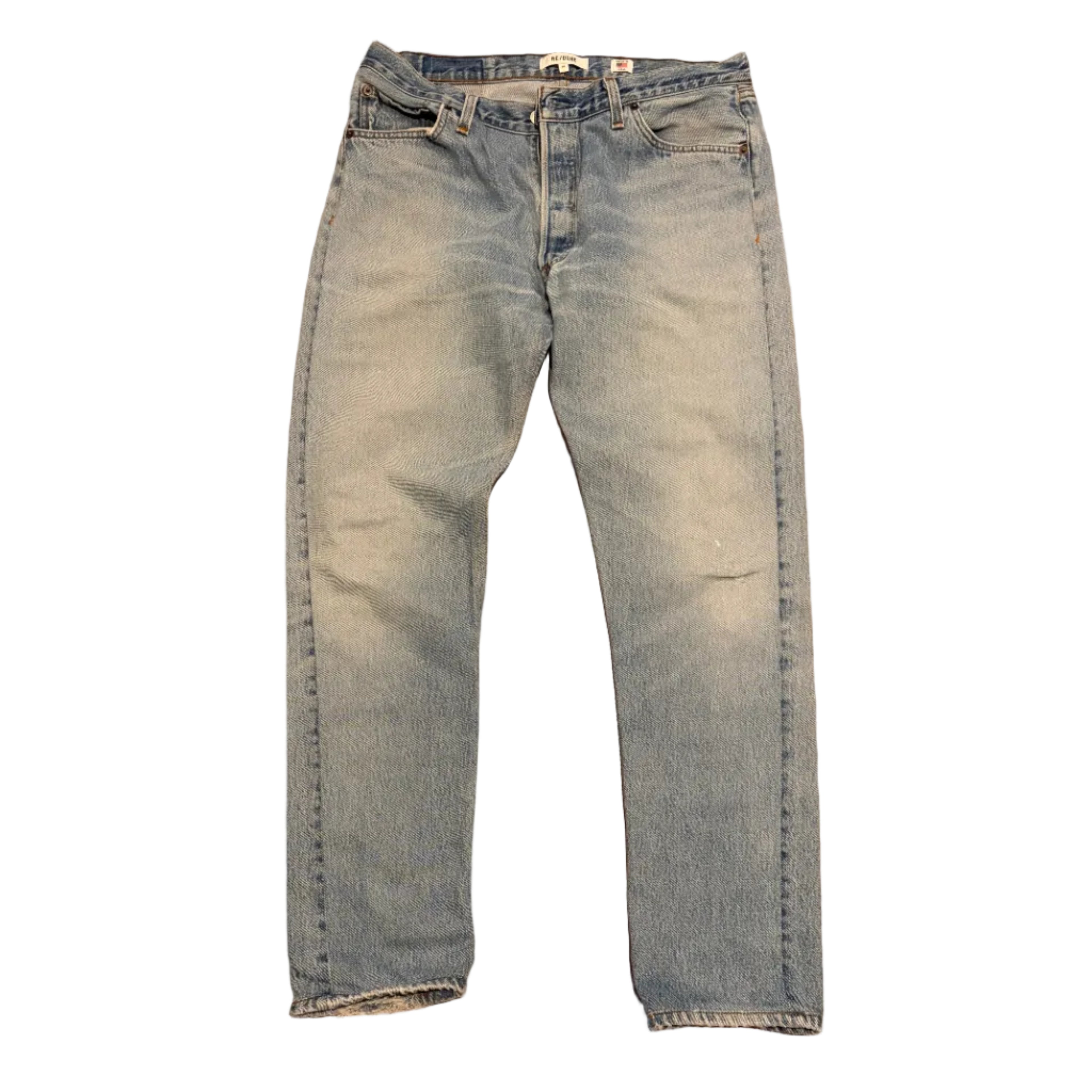 Vintage Levis X Redone Light Wash, Slim Leg: Size 30