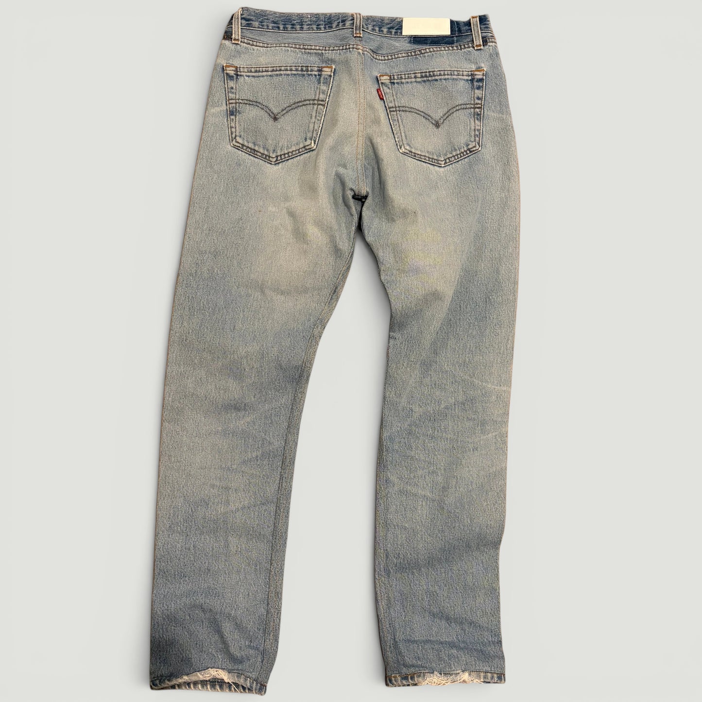 Vintage Levis X Redone Light Wash, Slim Leg: Size 30