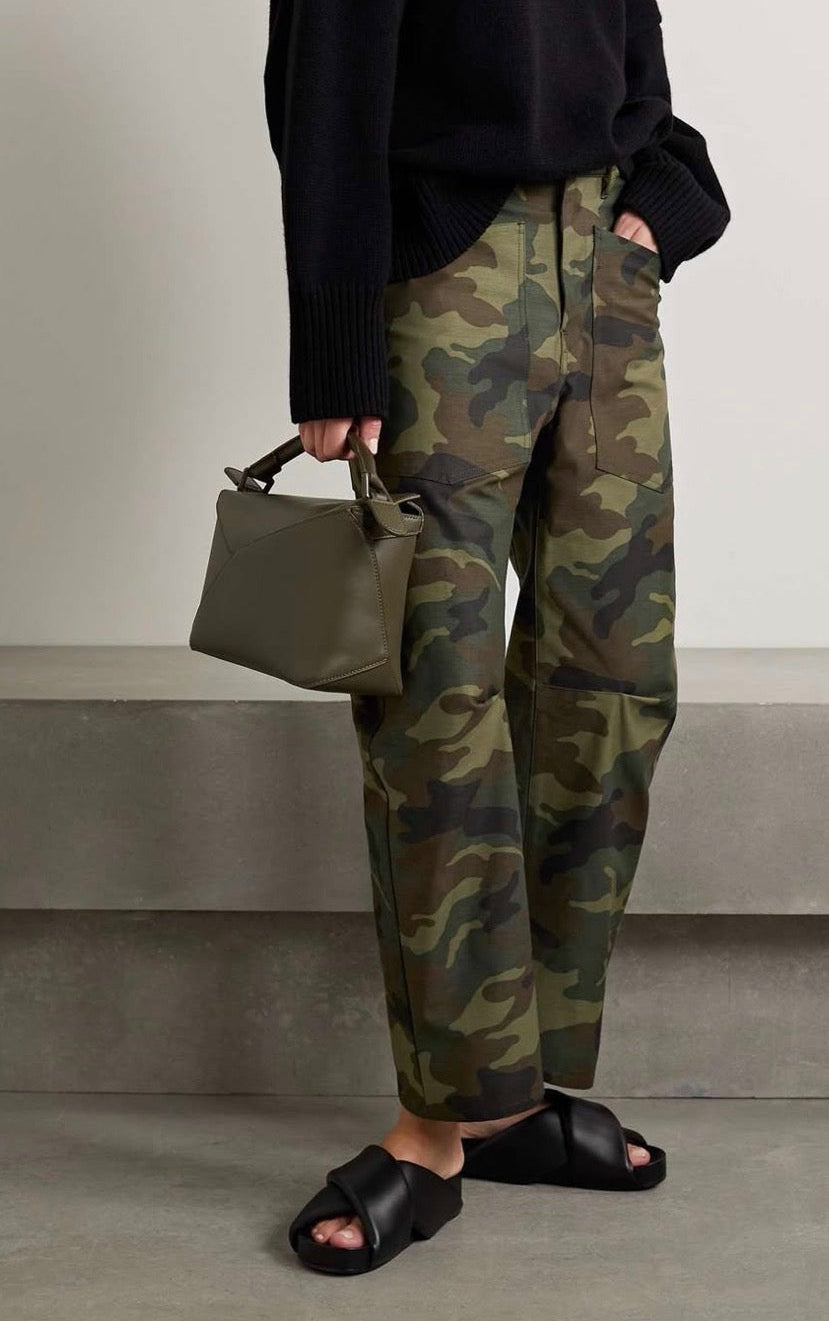 Nili Lotan Shon Camo Pants Size: S