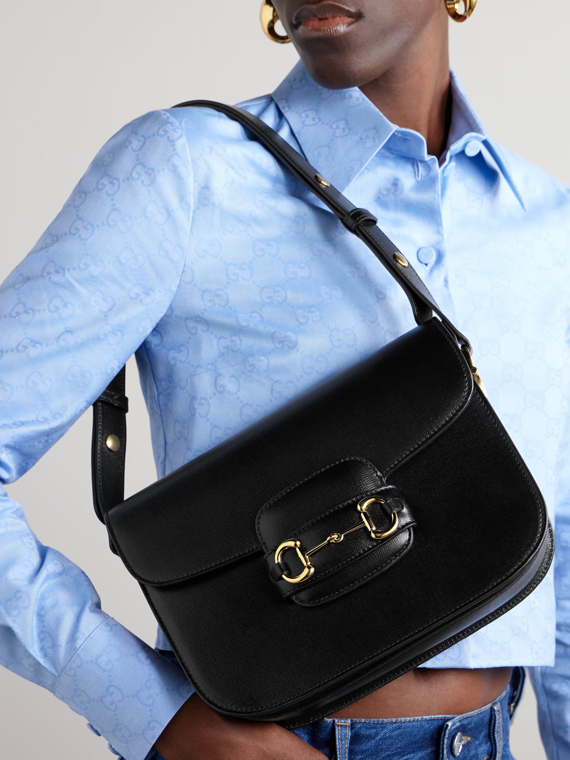 Gucci Medium Horsebit Shoulder Bag
