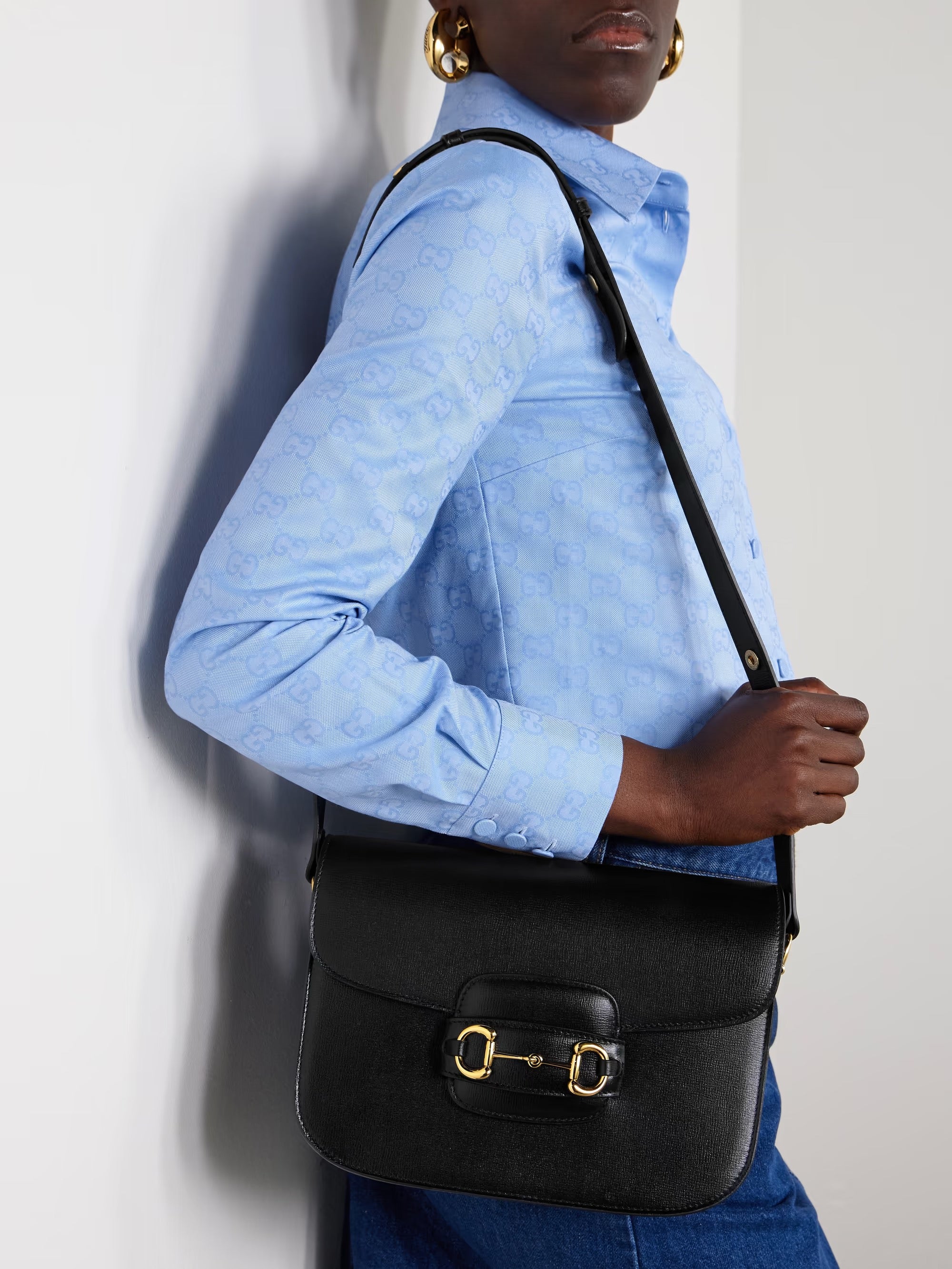 Gucci Medium Horsebit Shoulder Bag