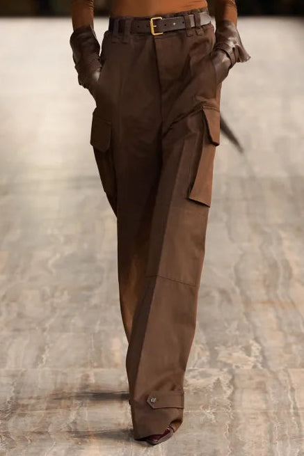 Saint Laurent Brown Cargo Pants SIZE MEDIUM