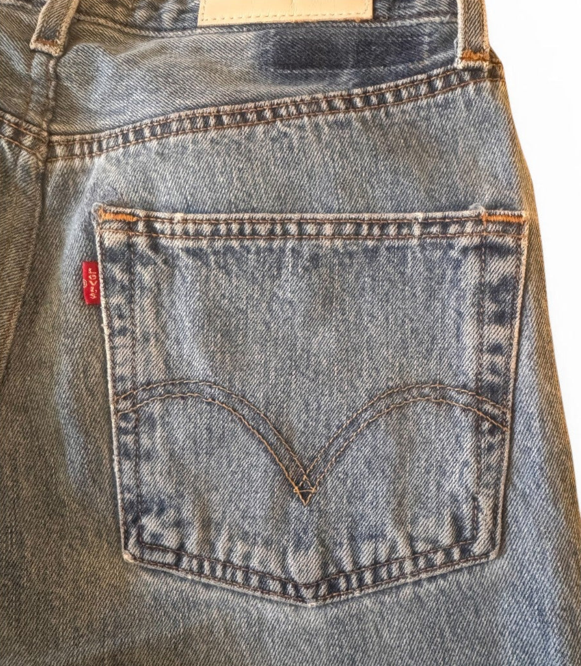 Vintage Levis X ReDone Relaxed Fit Crop Size XS