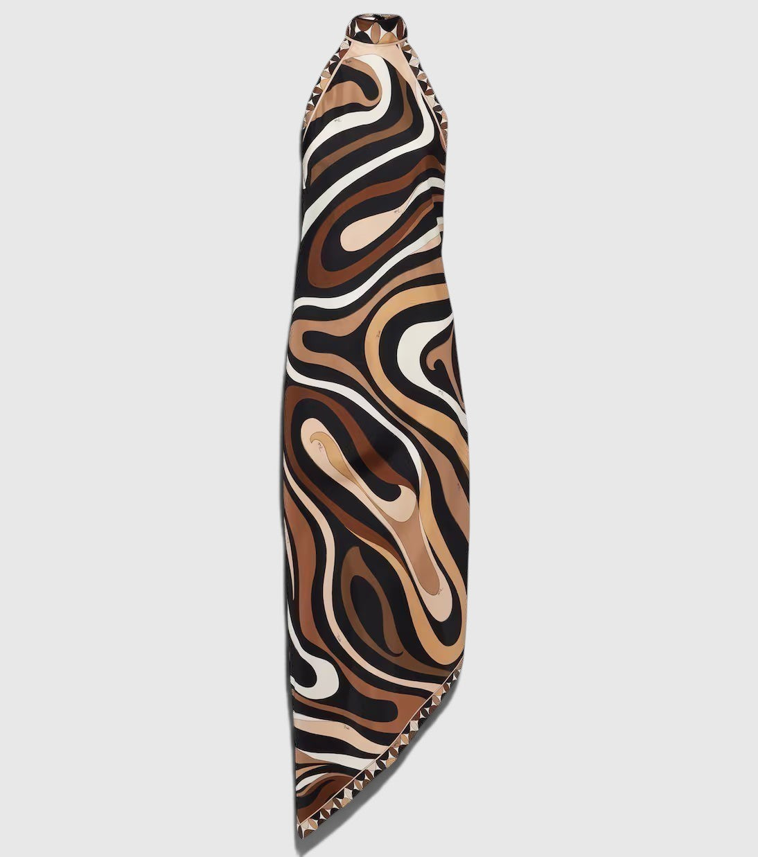 EMILIO PUCCI 2026 Silk Halterneck Dress Size 38