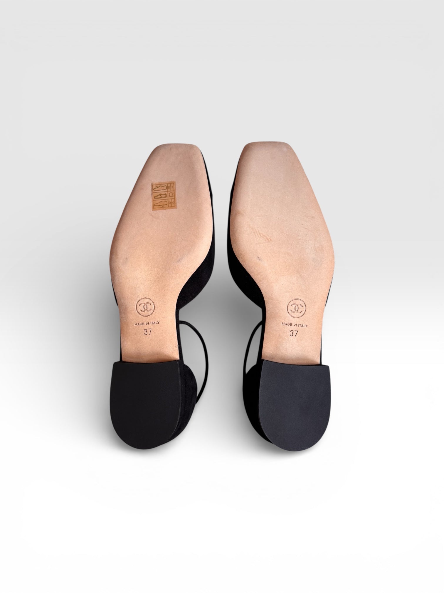 Chanel Suede Ballet Flats SIZE 37