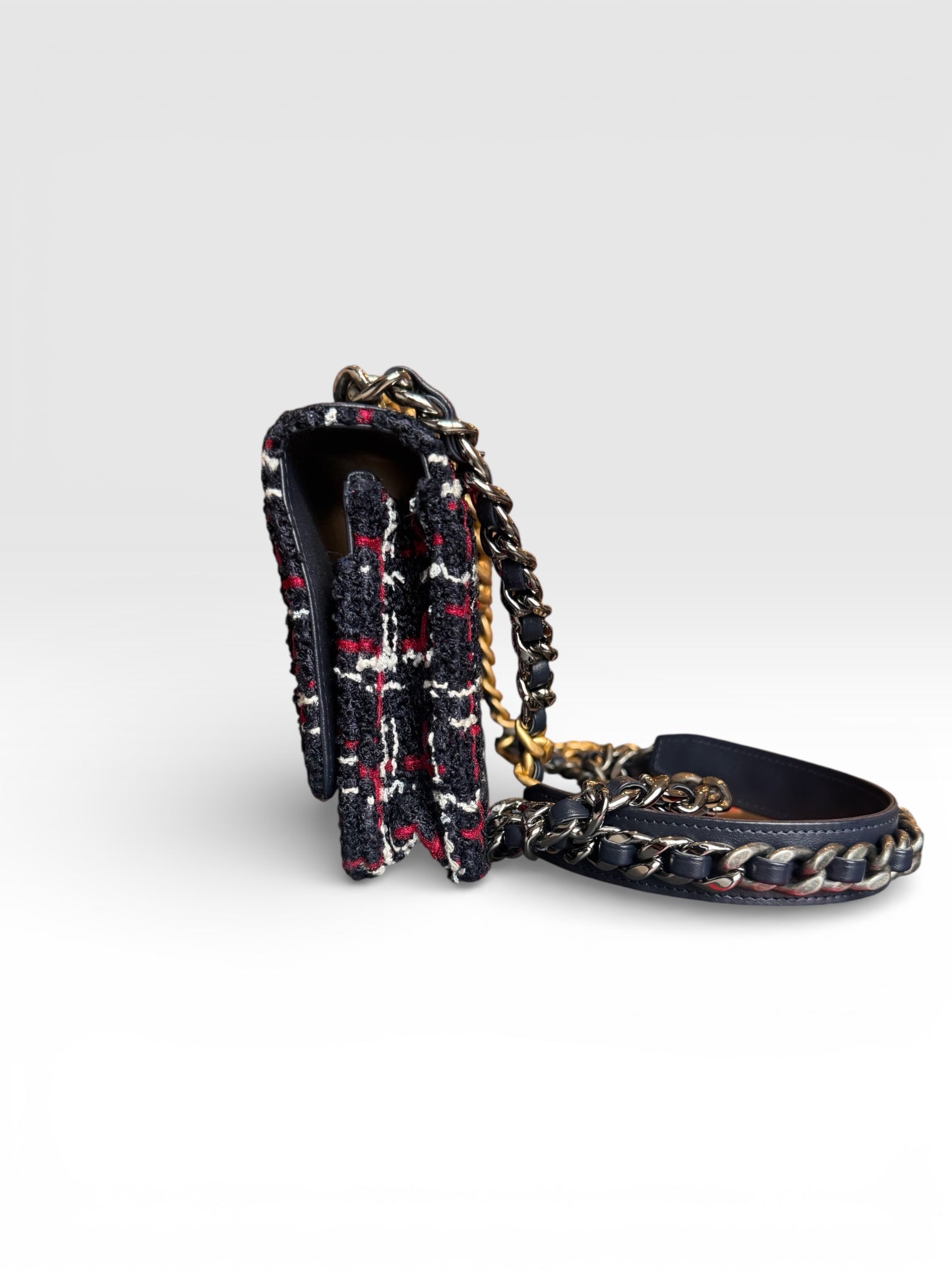 Chanel Tweed Wallet on Chain