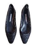 Manolo Blahnik Gelista Ballet Flats SIZE 39