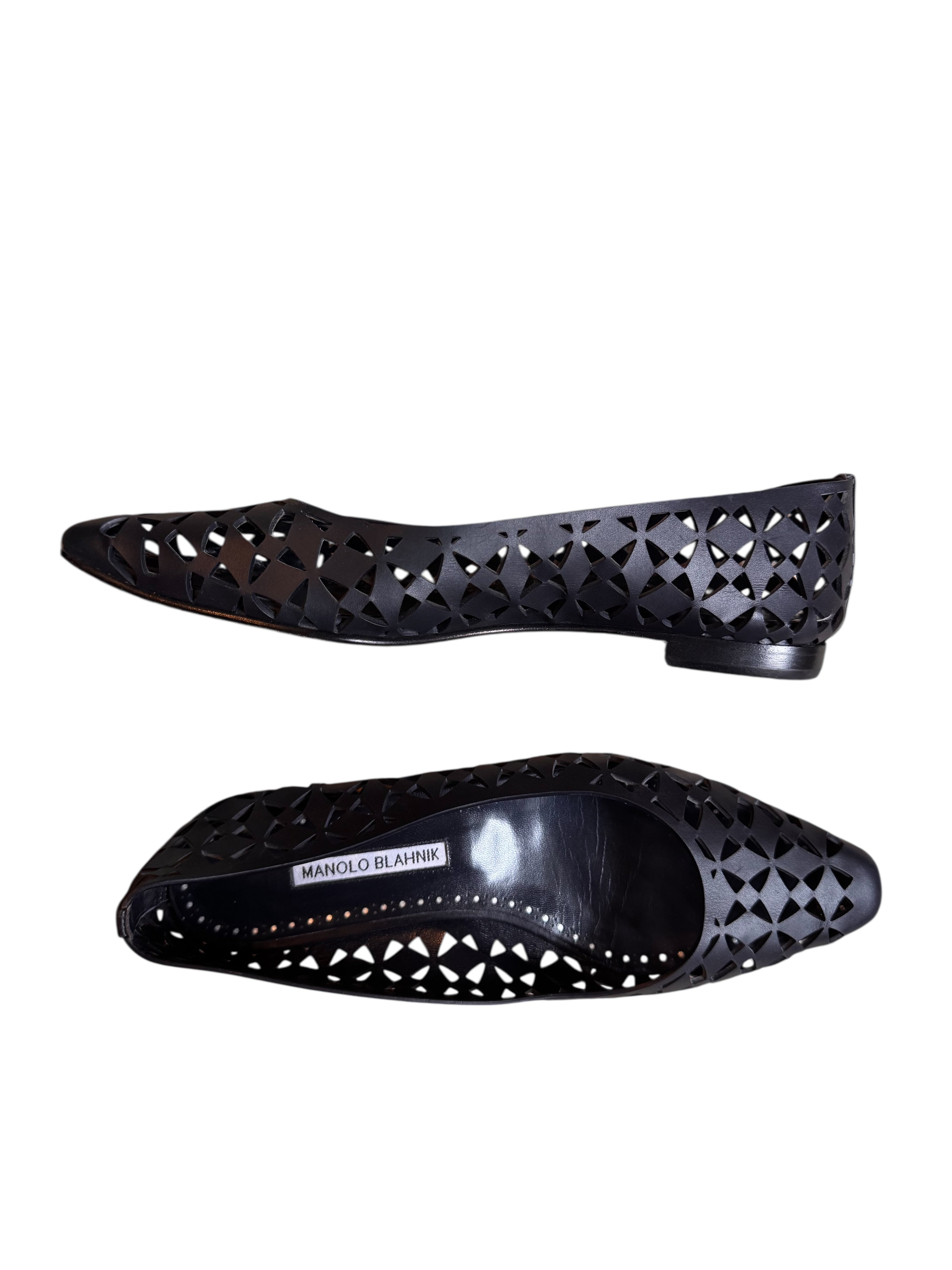 Manolo Blahnik Gelista Ballet Flats SIZE 39