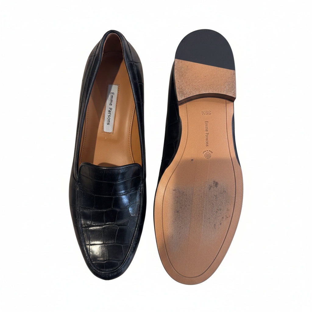 Emme Parsons Croc Loafers Size: 38.5