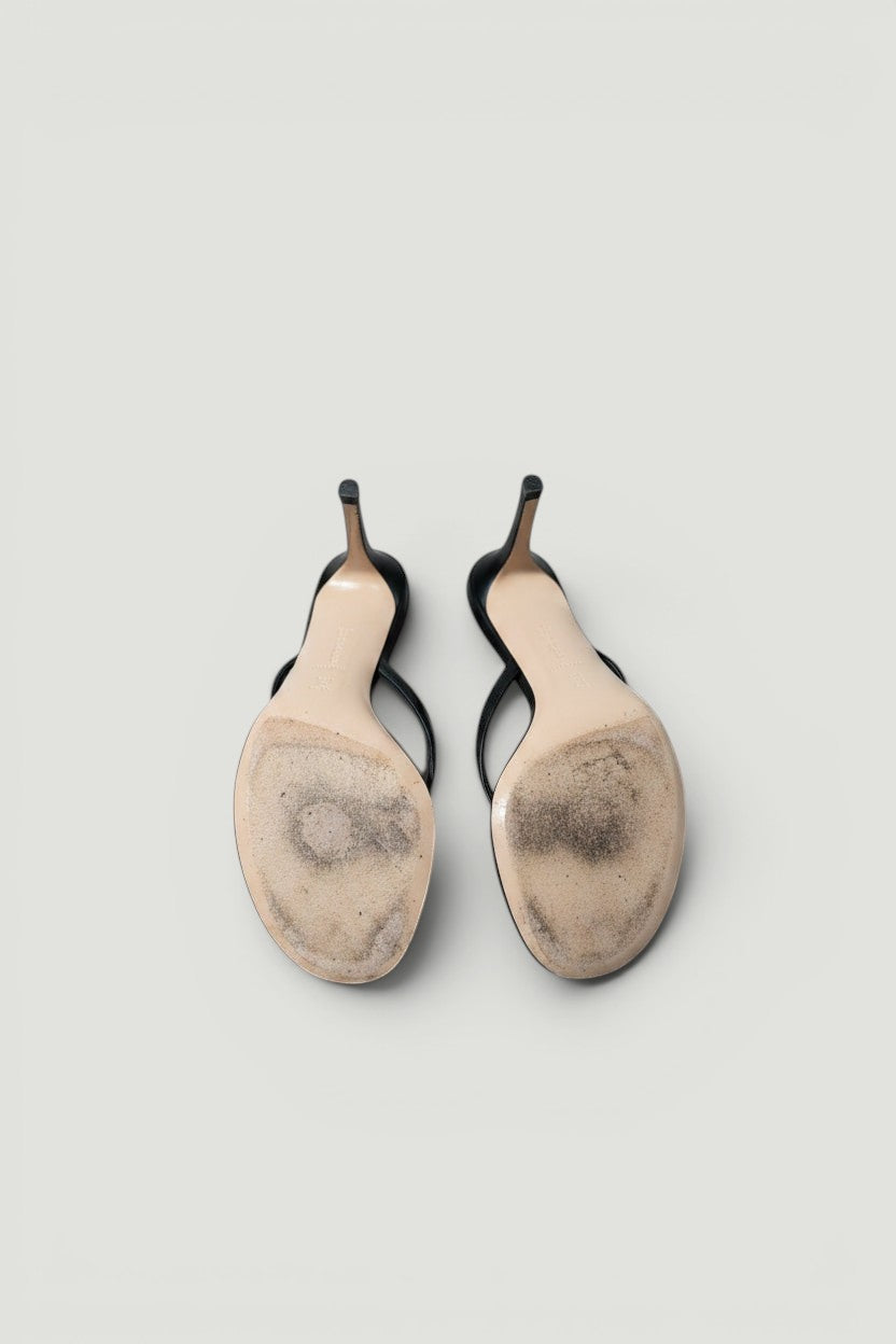 Gianvito Rossi Leather Sandals Size: IT40.5