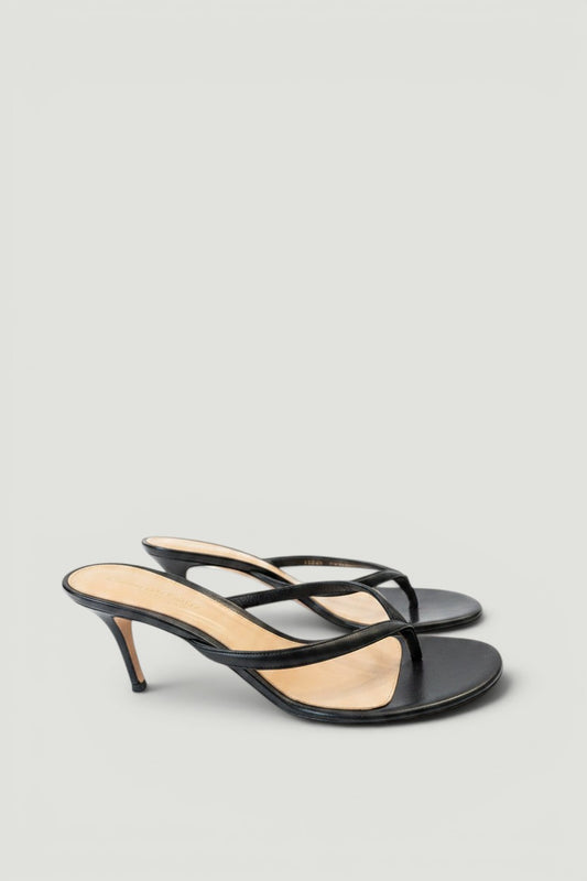 Gianvito Rossi Leather Sandals Size: IT40.5