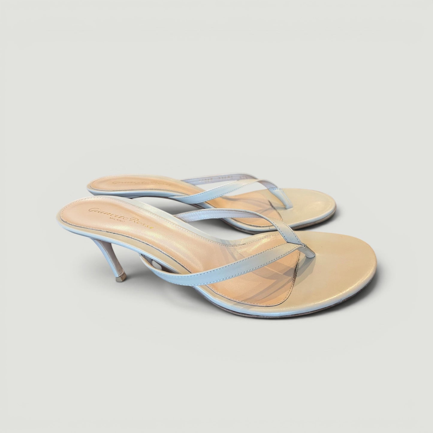 Gianvito Rossi Leather Sandals Size: 40.5