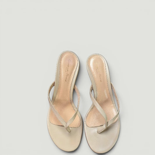 Gianvito Rossi Leather Sandals Size: 40.5