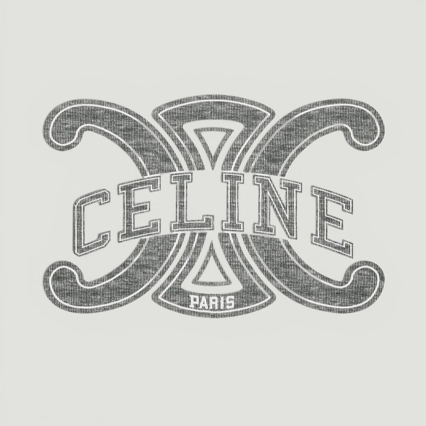 CELINE Loose T-Shirt in Cotton SIZE XS