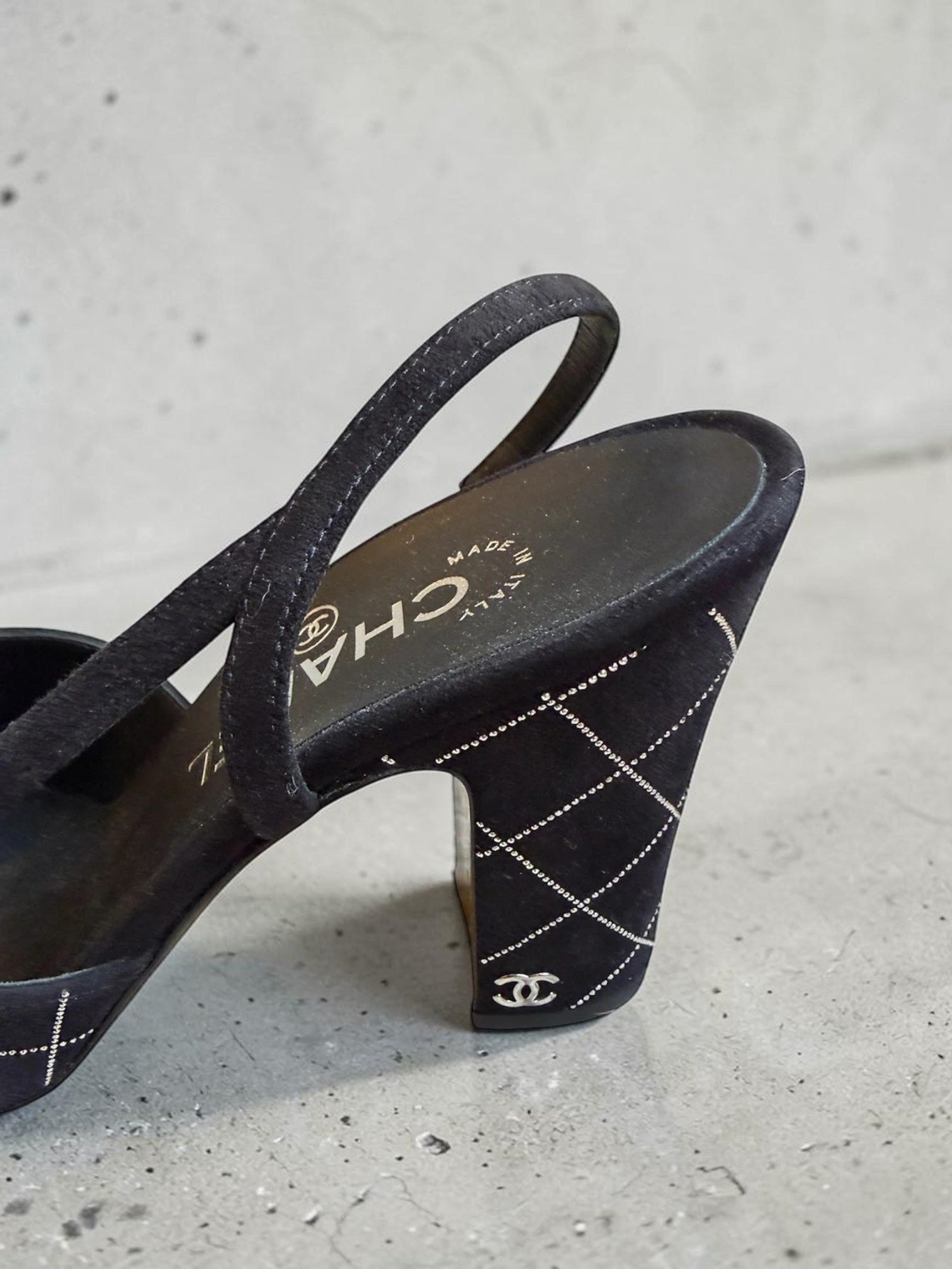 2025 Chanel Slingback Pumps SIZE 37