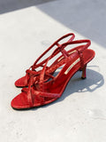 Manolo Blahnik Red Sandal SIZE 38