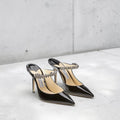Jimmy Choo Patent Leather Mules Size: 37
