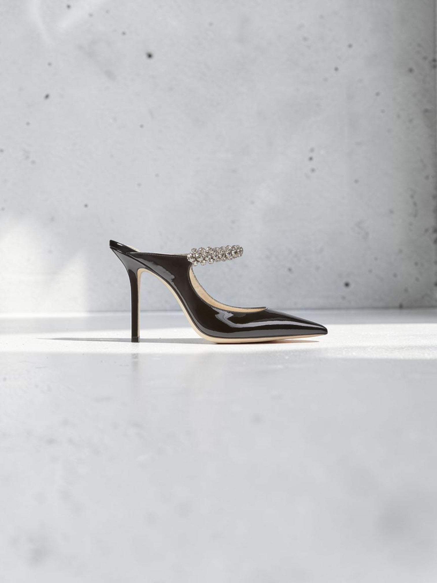 Jimmy Choo Patent Leather Mules Size: 37