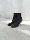 Chanel Knit Ankle Booties Size: 38.5