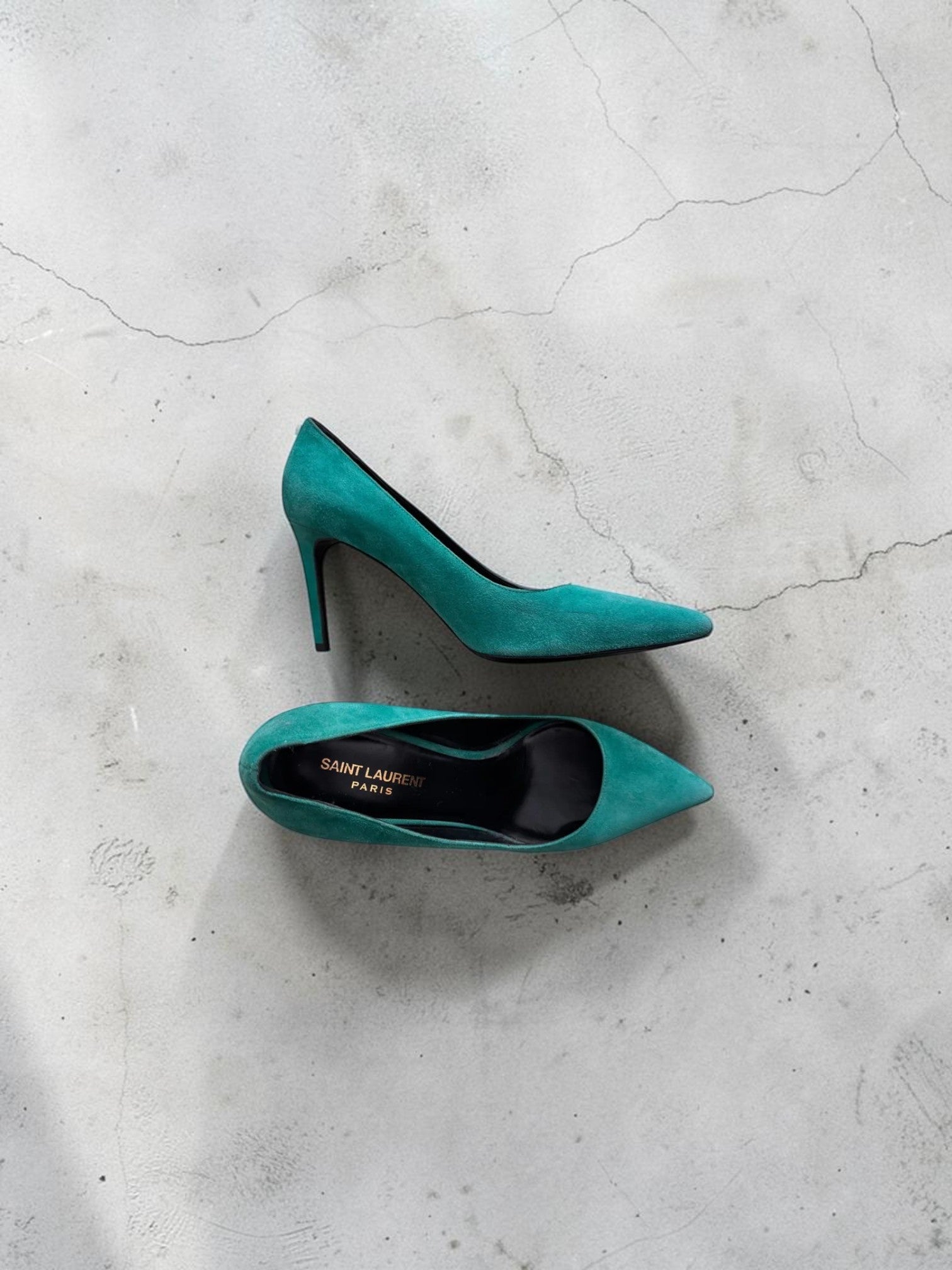Saint Laurent Suede Pumps
